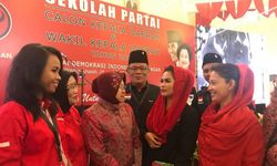 Puti dan Risma Bahas Pengembangan SDM Jatim di Sekolah PDI-P