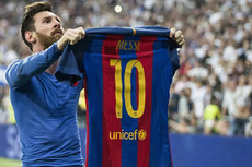 Kostum Ikonik Lionel Messi dalam El Clasico 2017 Laku Rp 6,5 Miliar