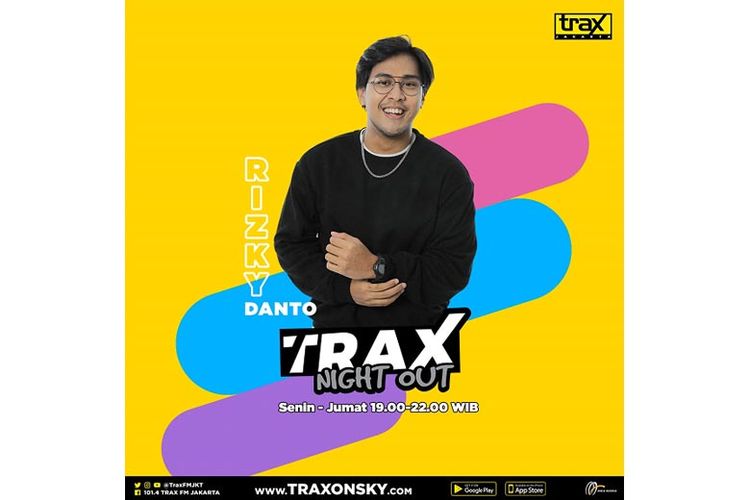 Salah satu program Trax FM. 