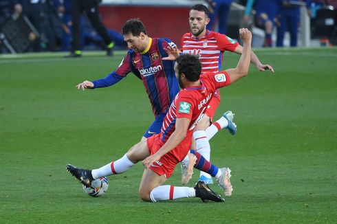 Hasil Barcelona Vs Granada: Gol Messi Sia-sia, Blaugrana Gagal Kudeta Atletico