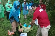 Reka Ulang Diksar Maut UII Digelar di Bawah Guyuran Hujan