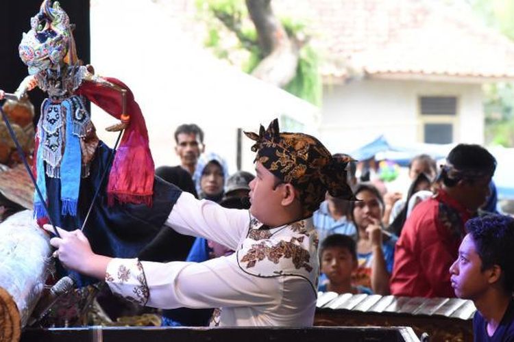 Pagelaran wayang di Kabupaten Purwakarta