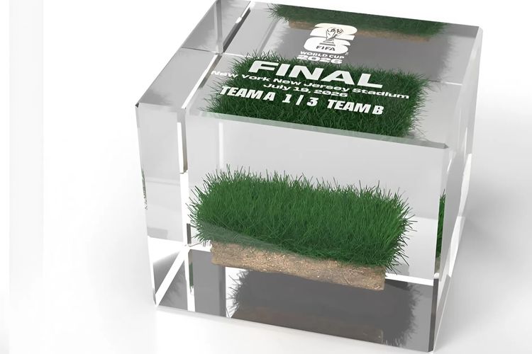FIFA jual potongan rumput lapangan final Piala Dunia 2026 dengan harga mulai Rp 8,1 juta. Ini isi tiap paketnya.