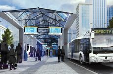 Jalan di Perbatasan Deli Serdang-Medan Banjir, Kendaran Tersangkut Kabel Listrik