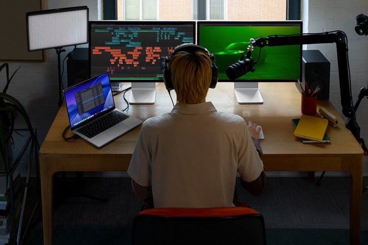 Rangkaian aplikasi dari Apple Creator Studio memberi kesempatan bagi para profesional, kreator pemula, pengusaha, pelajar, dan pendidik untuk mengakses fitur yang mereka butuhkan demi mewujudkan karyanya