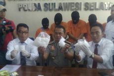 Polda Sulsel Ungkap Penyelundupan 2,7 Kilogram Sabu dari Malaysia