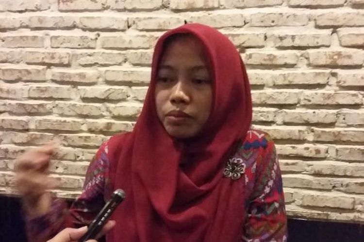 Direktur Eksekutif Perkumpulan Pemilu untuk Demokrasi (Perludem) Titi Anggraini, saat ditemui di Menteng, Jakarta Pusat, Kamis (20/8/2015).