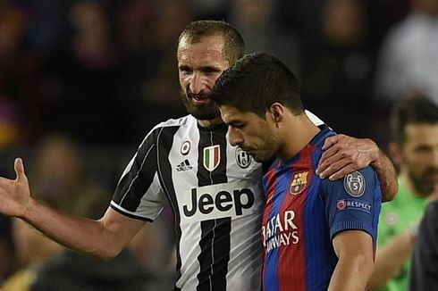 Suarez Belajar Bahasa Italia, Sebentar Lagi Jadi Rekan Chiellini di Juventus