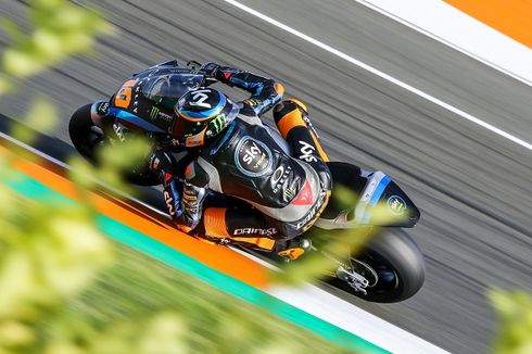 Hasil Balap Moto2, Adik Rossi Naik Podium, Andi Gilang Gagal Finish