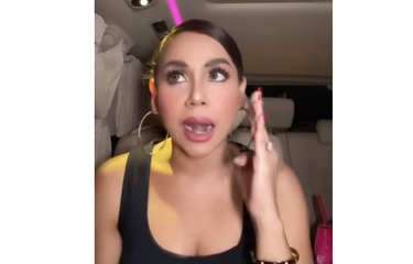 Heboh Diduga Beri Kode Minta Tolong dengan Empat Jari, Melaney ...