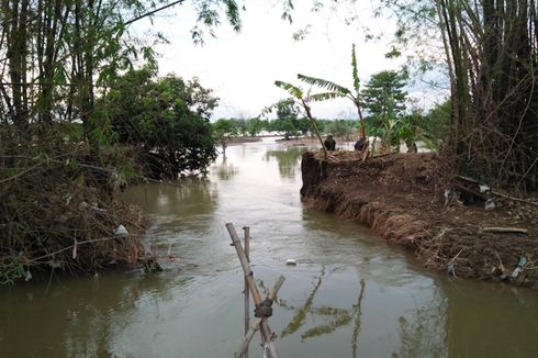 Banjir akibat Luapan Kali Lamong Mulai Surut, Sejumlah Desa di 3 Kecamatan Ini Masih Terendam