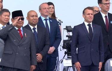Ketika Prabowo Beri Hormat Sepanjang Kontingen Indonesia Tampil di Bastille Day Perancis...