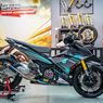 Modifikasi Yamaha MX-King Replika MotoGP, Caplok Kaki-kaki Moge