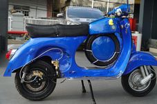 Indonesian Motor Buffs Turn Vintage Vespa into Electric Vehicle 