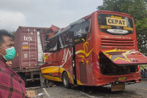 Bus Sugeng Rahayu Kecelakaan Lagi, Sopir Ngantuk hingga Bus Tabrak Truk
