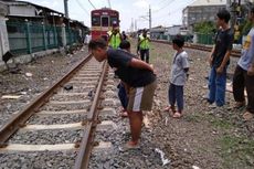 Rel Patah, Perjalanan KRL Lintas Tangerang-Duri Sempat Terganggu