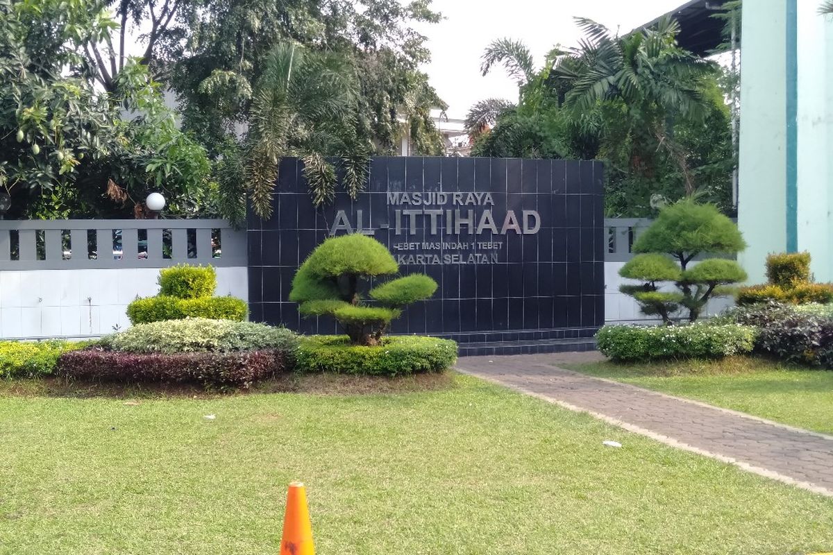 Masjid Al Ittihaad, Tebet, Jakarta Selatan, Selasa (21/5/2019)