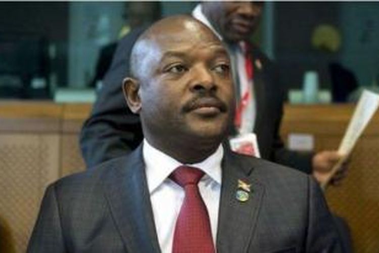 Presiden Burundi, Pierre Nkurunziza.