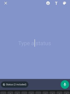 Fitur Voice Status, gunakan pesan suara untuk update status WhatsApp.