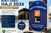 Buku Saku Haji 2026 Gratis, Berisi Doa Lengkap dari Berangkat hingga Tawaf Wada