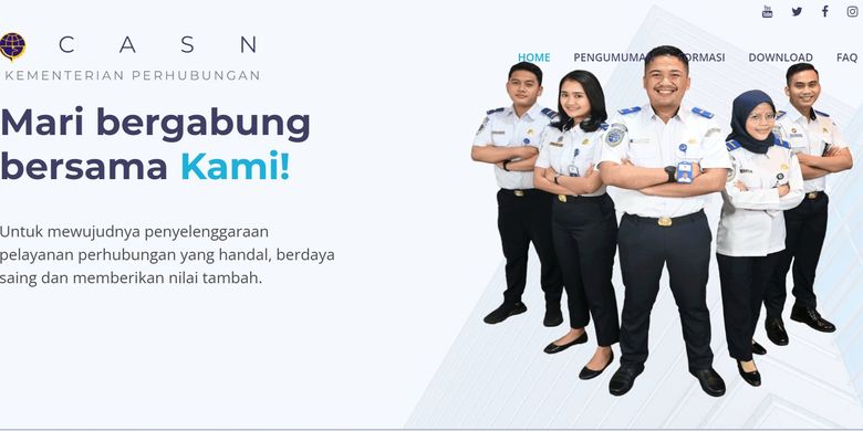 Kementerian Perhubungan (Kemenhub) membuka pendaftaran dan seleksi PPPK Tenaga Teknis 2022