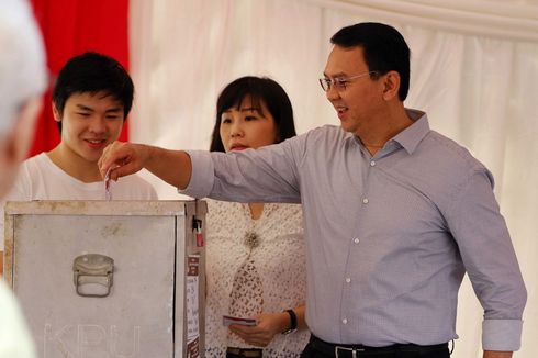 Hasil Real Count  Pilkada DKI, Ahok Menang di 