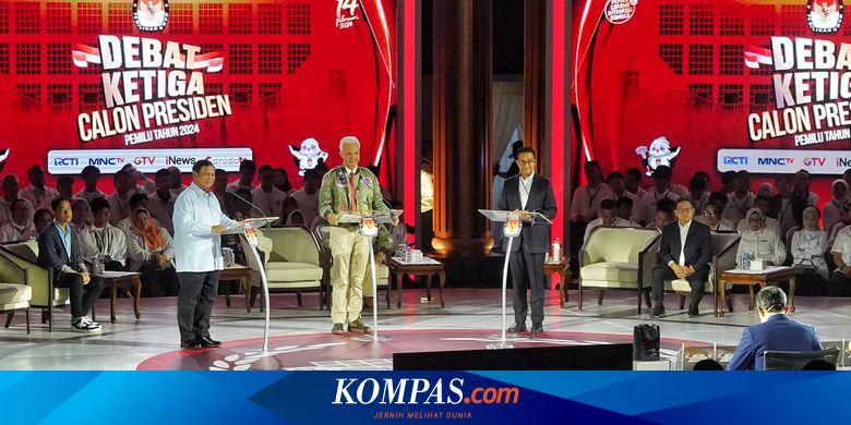 Mayoritas Responden Tetap pada Pilihannya Usai Saksikan Debat Capres
