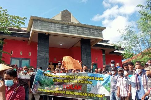 Tolak Pembangunan Bendungan, Warga Tuntut Lurah Kolhua Dipindahkan