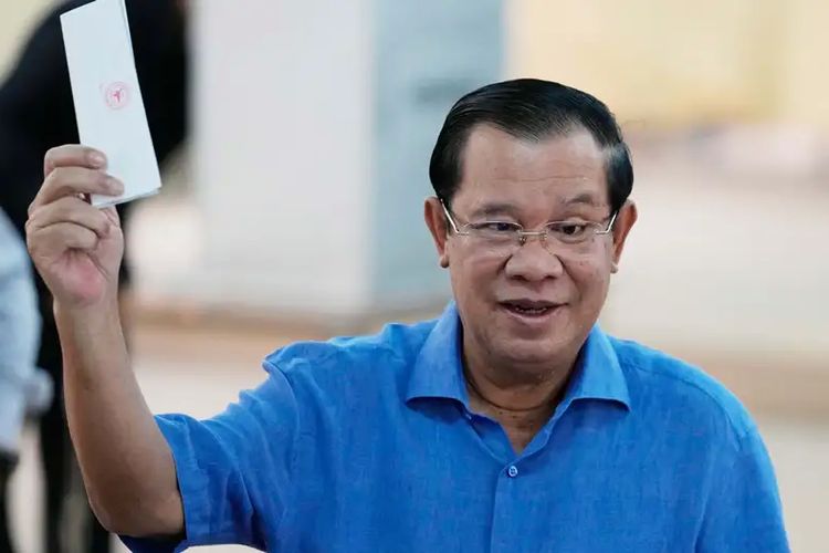 Mantan Perdana Menteri Kamboja, Hun Sen.