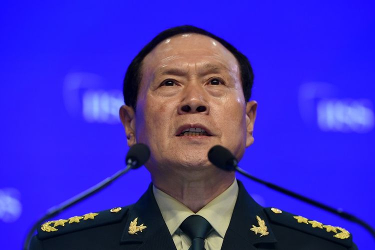 Menteri Pertahanan China Wei Fenghe.