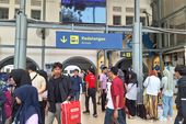 98.432 Pemudik Sudah Kembali ke Jakarta Naik Kereta Api via Stasiun Pasar Senen