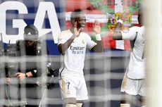 Hasil Real Madrid Vs Osasuna, Vini Jr Hampir Hattrick