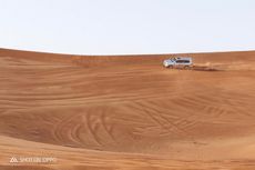 Menjajal Serunya “Dune Bashing” di Dubai