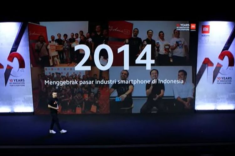 Country Director Xiaomi Indonesia, Alvin Tse, memaparkan tahun pertama Xiaomi masuk pasar Indonesia dalam sebuah acara virtual, Kamis (13/8/2020).