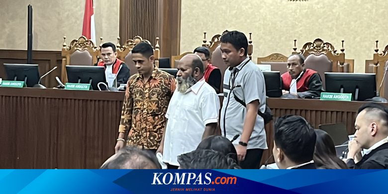 Vonis Lukas Enembe Akan Dibacakan dalam Sidang pada 9 Oktober