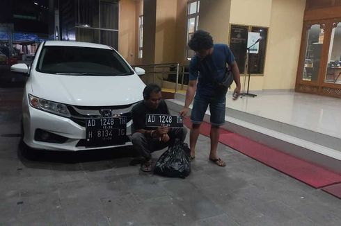 Resmob Polresta Solo Tangkap Warga Semarang, Curi Mobil Modus Ganti Pelat
