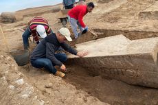 Reruntuhan Kuil Dewa Zeus Ditemukan di Semenanjung Sinai Mesir