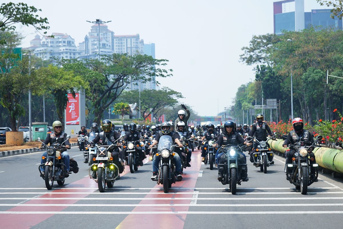One Ride 2023 Royal Enfield di Indonesia