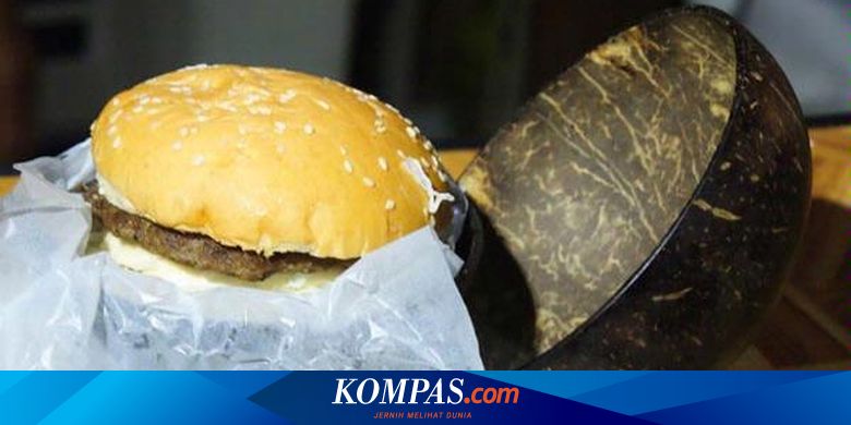 Burger Batok Khas Indonesia
