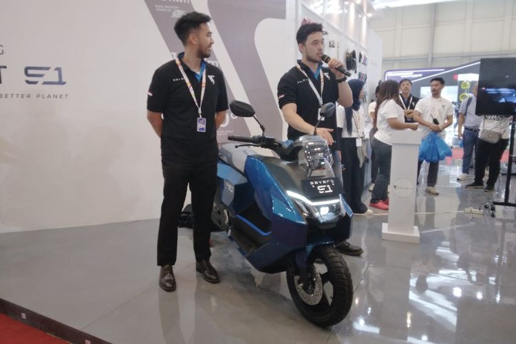 Savart S-1 resmi meluncur di Indonesia Motorcycle Show (IMOS) 2023.