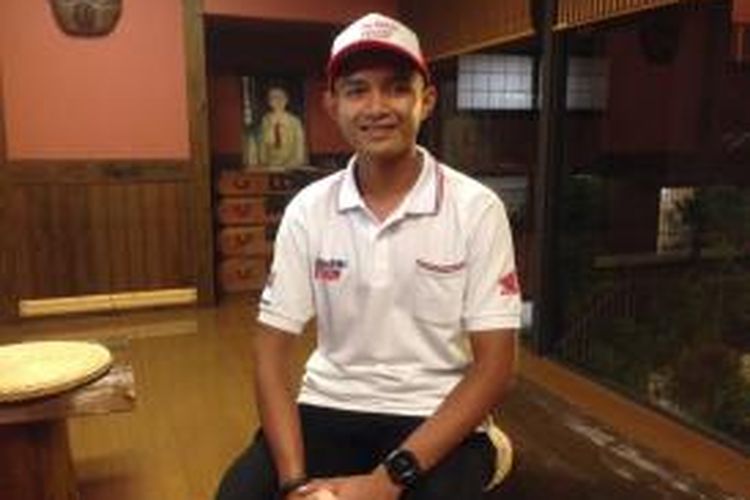 Pebalap Astra Honda Motor, Dimas Ekky Pratama.