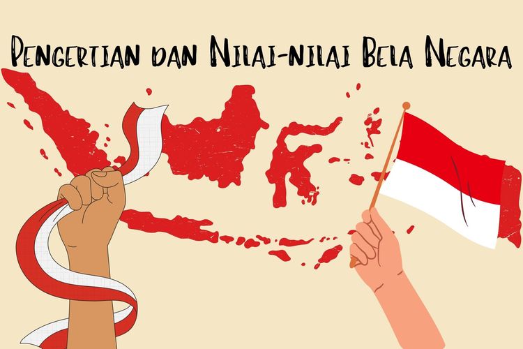 Nilai-nilai bela negara, antara lain yakin akan Pancasila, rela berkorban, dan memiliki kemampuan awal untuk melakukan bela negara.