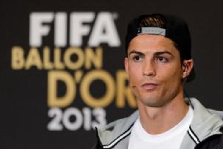 Pesepak bola Real Madrid asal Portugal, Cristiano Ronaldo.
