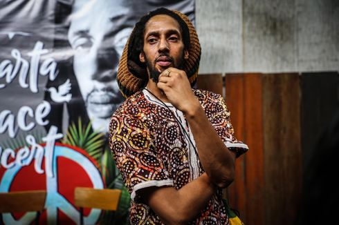 Putra Bob Marley Santai Punya Ayah Seorang Legenda Musik Dunia