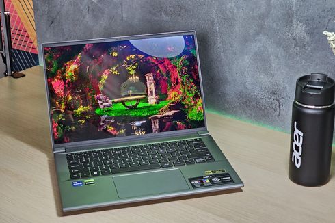 Melihat Laptop Tipis Acer Swift X 14 dari Berbagai Sisi