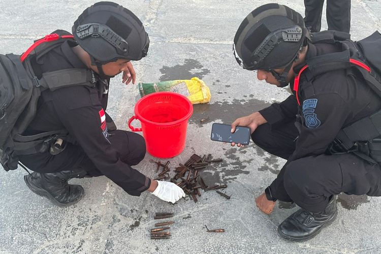 5 Potongan Tubuh dan 2 Granat Kembali Ditemukan di Lokasi Ledakan Bom di Biak Papua