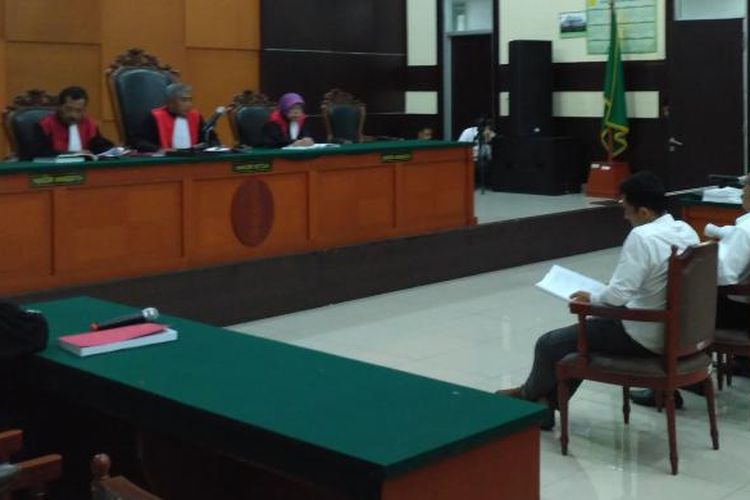 Persidangan ke -23 kasus dugaan makar dan penistaan agama terhadap mantan petinggi Gafatar dengan agenda persidangan yakni pembacaan pledoi di Pengadilan Negeri Jakarta Timur, Kamis (16/2/2017)