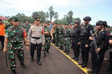 1.635 Personel Polri dan TNI Amankan Kunker Jokowi di Sulawesi Utara
