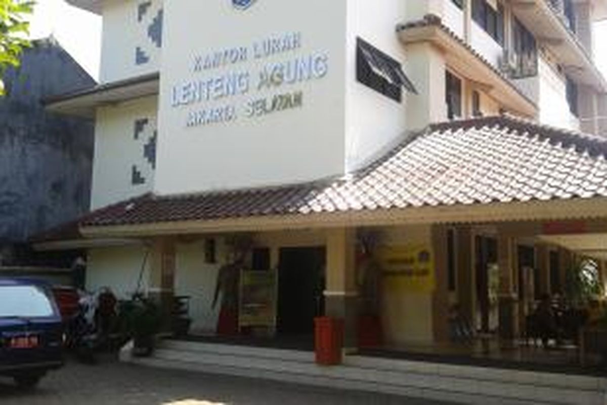 Kantor Kelurahan Lenteng Agung, Jakarta Selatan, Selasa (1/7/2014).