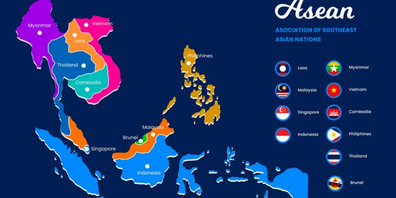 10 Negara ASEAN Beserta Profil Singkatnya